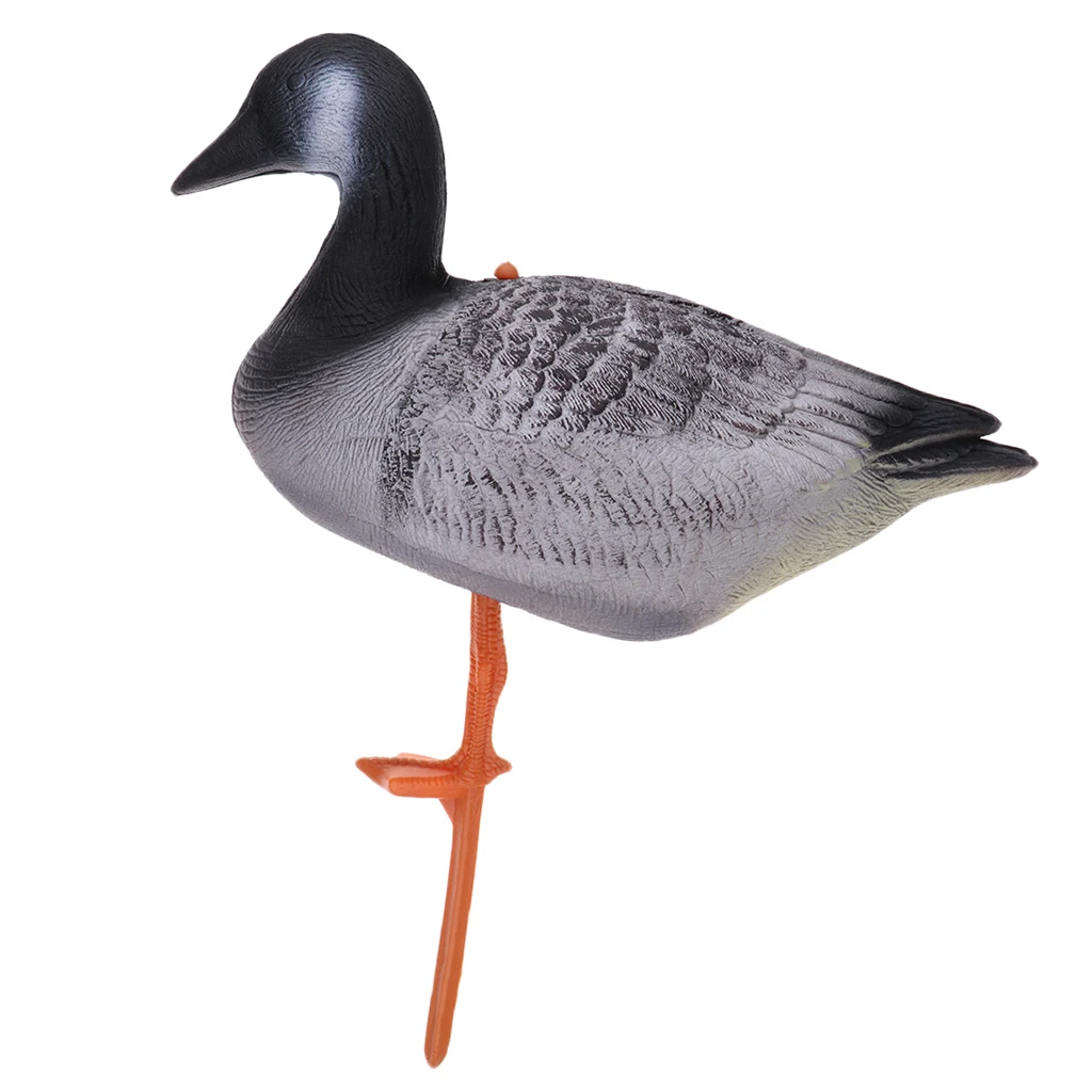 Реалистичная приманка для охоты на гусей, украшения для газонов, садовый декор-3 вида - Цвет: Resting Goose