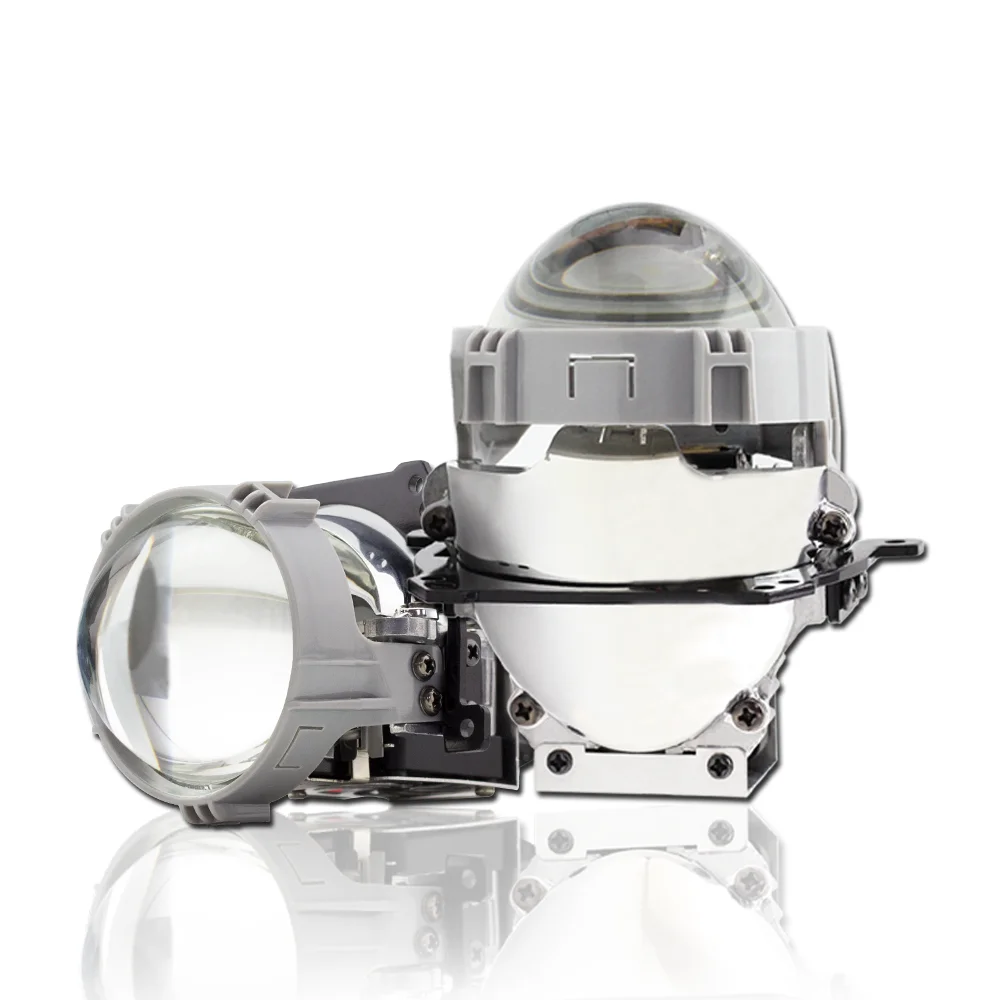 SHUOKE Bi светодиодный проектор фары объектив 2 5 дюймов 12 в 36 Вт 6000Lm 6000 К