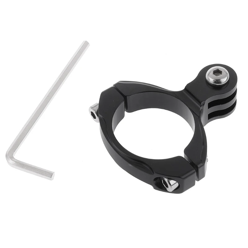 Aluminum Alloy Long Bicycle Handlebar Clamp Clip Mount for Gopro ...
