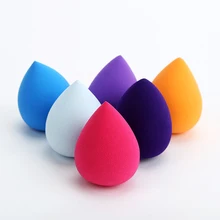 2 шт. пуф для макияжа лица косметические инструменты губка слоеная форма капли влажные и сухие профессиональные инструменты для макияжа