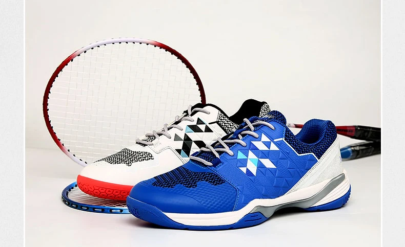 Description Picture 4 of itemNew Professional Badminton Shoes Big Size 36-45 Anti Slip Tennis Shoes Light Weight Badminton Footwears Male Volleyball Sneakers
