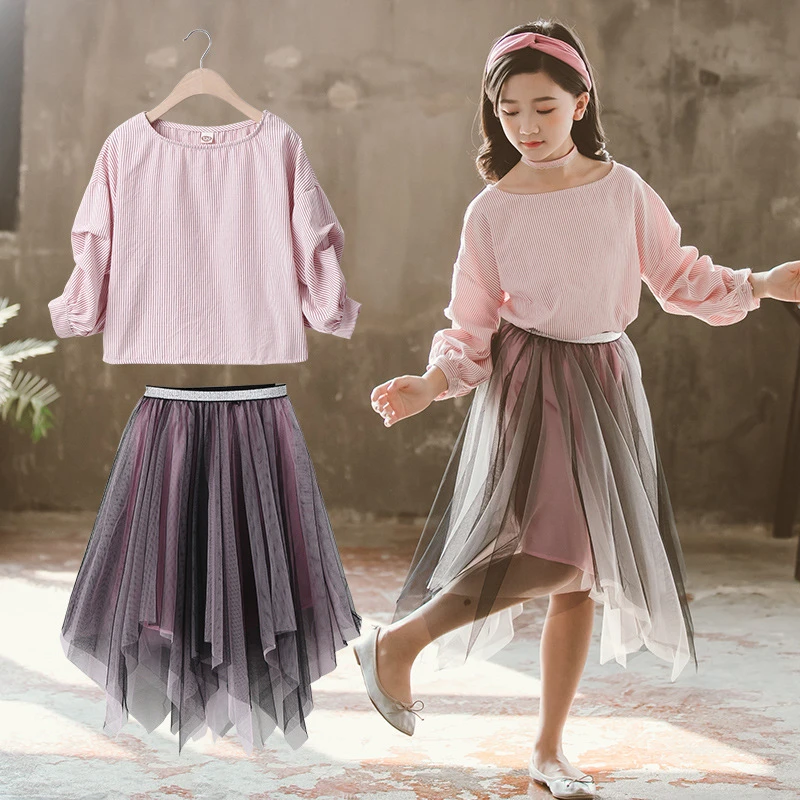 big girl 2 piece outfits