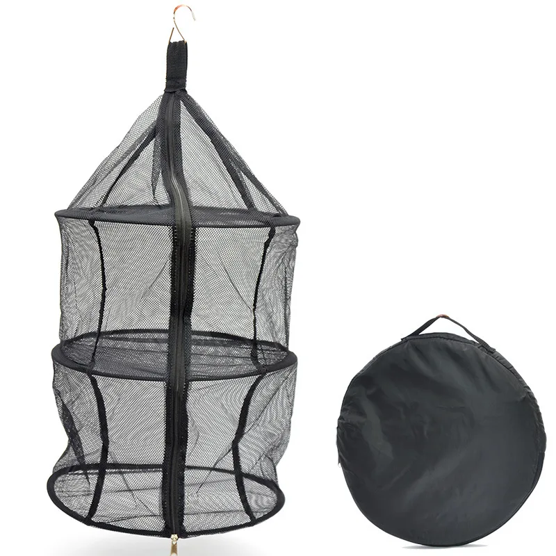 

3 Layer Hanging Grow Tent Dry Drying Net Mesh Rack Plant Grow Foldable Outdoor
