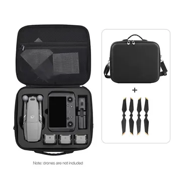 

Universal Suitcase with Screen Remote Control Single Shoulder Handbag + 2 Pairs 8743F Gold Propeller For DJI MAVIC 2