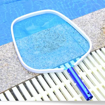

Swimming Pool Leaf Net Mesh Skimmer Net Aluminium Frame 51.5 x 33.3cm for Swimming Pool Leaves Blue YS-BUY