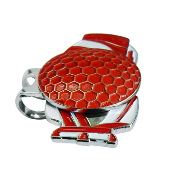 

3Pcs Portable Alloy Golf Bag Pattern Golf Hat Clip And Ball Marker