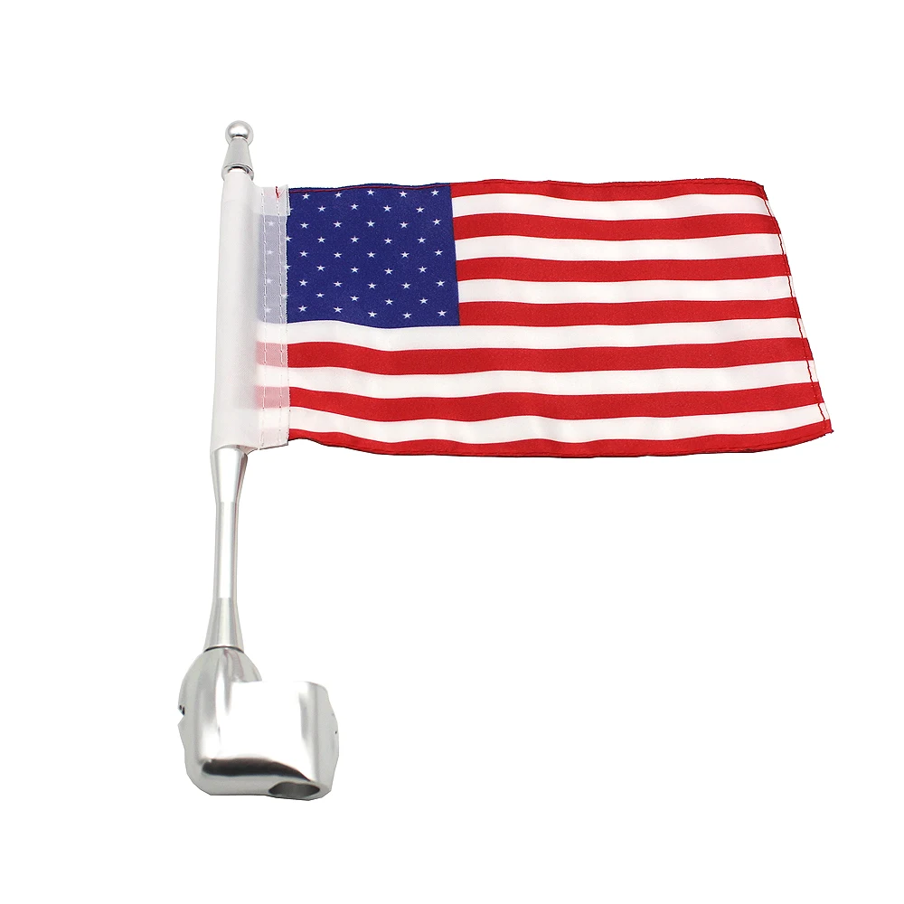 Portapacchi Verticale Artudatech Per Honda Goldwing GL1800 (2001-2012) Con Bandiera Americana