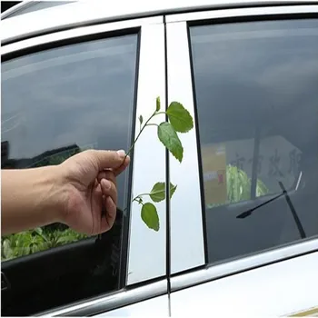 

2016 2017 KIA SPORTAGE QL stainless steel border for the window operating column with an accent with a deck bead 6 PCS fast ship