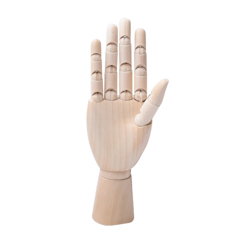Solid Wood Hand Ring Bracelets Display Holder Bangle Display Stand Ring Display Stand Hand Model