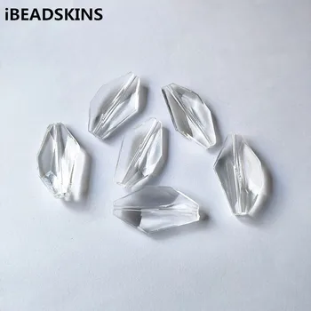 

New arrival! 40x22mm 125pcs Clear acrylic irregular shape Beads for Necklace,Earrings parts,hand Made Jewelry DIY