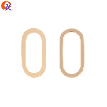 

Cordial Design 100Pcs 10*21MM Jewelry Accessories/Earring Connectors/Oval Shape/DIY Earring Parts/Hand Made/Earring Findings