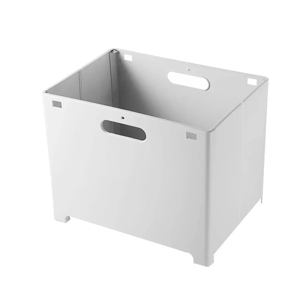 Organizing Foldable Wall Hanging Easy Apply Laundry Basket Large Capacity PP Punch Free Saving Space Home Durable Solid | Дом и сад