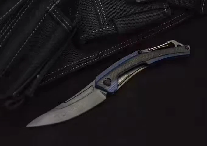 Kershaw 1225 Складной Карманный Походный нож 8cr13mov лезвие из углеродного волокна ручка для охоты выживания тактический EDC инструменты