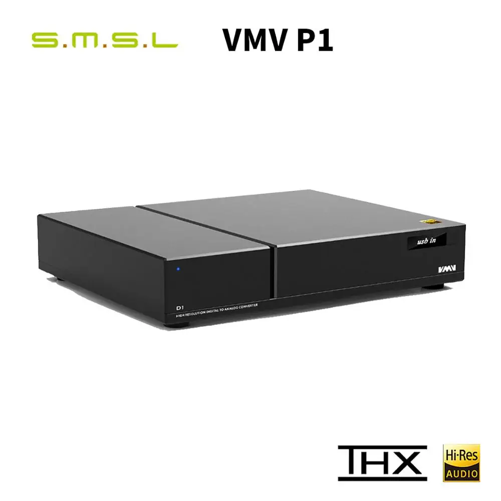 

SMSL VMV P1 THX AAA 888 Technology Balanced Headphones Amplifier with with Remote Control for Home