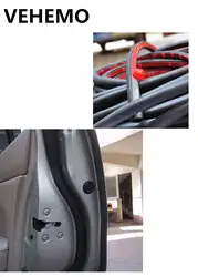 Vehemo 4 м D форма авто двери край сбоку резиновый уплотнитель водостойкие анти-шум полосы