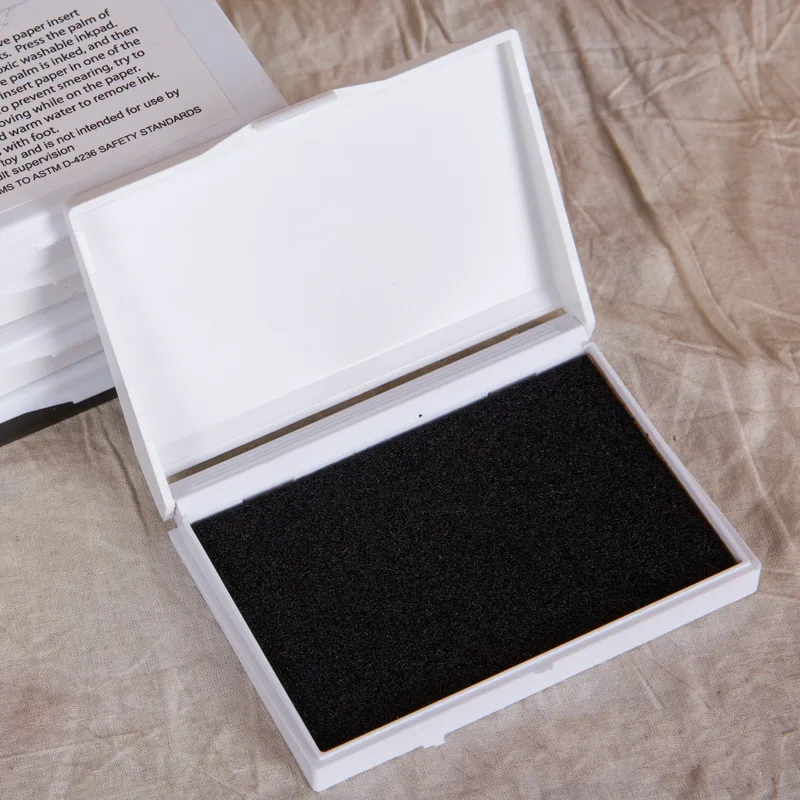 Детские Безопасные печатные чернильные подушечки производитель памяти комплект ручной печати отпечаток руки производители DIY Keepsake