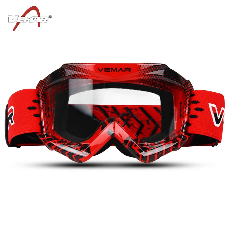 Motorcycle Goggles Clear Kids MX MTB Off-Road Dirt Kid Bike Goggles For Motocross Helmet gafas Moto Racing Child Glasses