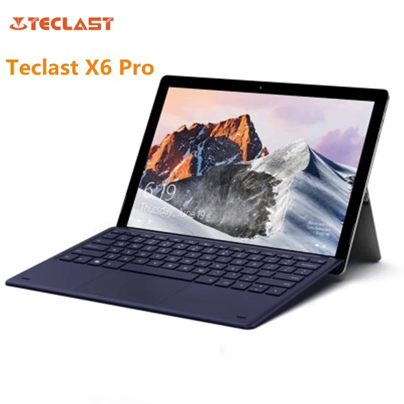 

Teclast X6 Pro 2 in 1 Tablet PC 12.6 inch Windows 10 Home English Version Intel Core m3-7Y30 Dual Core 1.1GHz 8GB 256GB EU PLUG