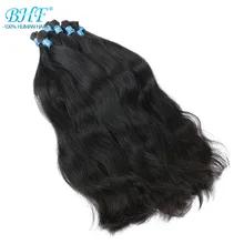 Aliexpress - BHF 100% Human Braiding Hair Bulk Machine Made Remy Straight No Weft Bundles Natural Braiding Hair Extensions