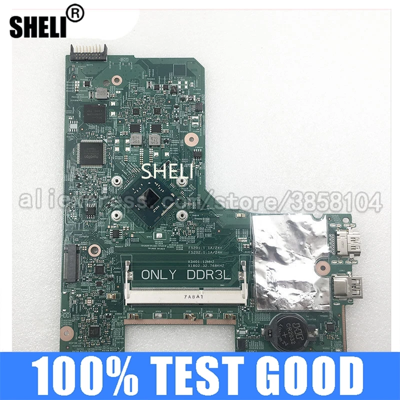 Шели для DELL Inspiron 14 3452 3552 Материнская плата ноутбука W/ N3050 Процессор CN-00DTRW 00DTRW 14279-1