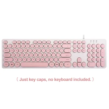

Home Keycap Set 104 Keys Punk Style Computer Easy Install Mechanical Keyboards