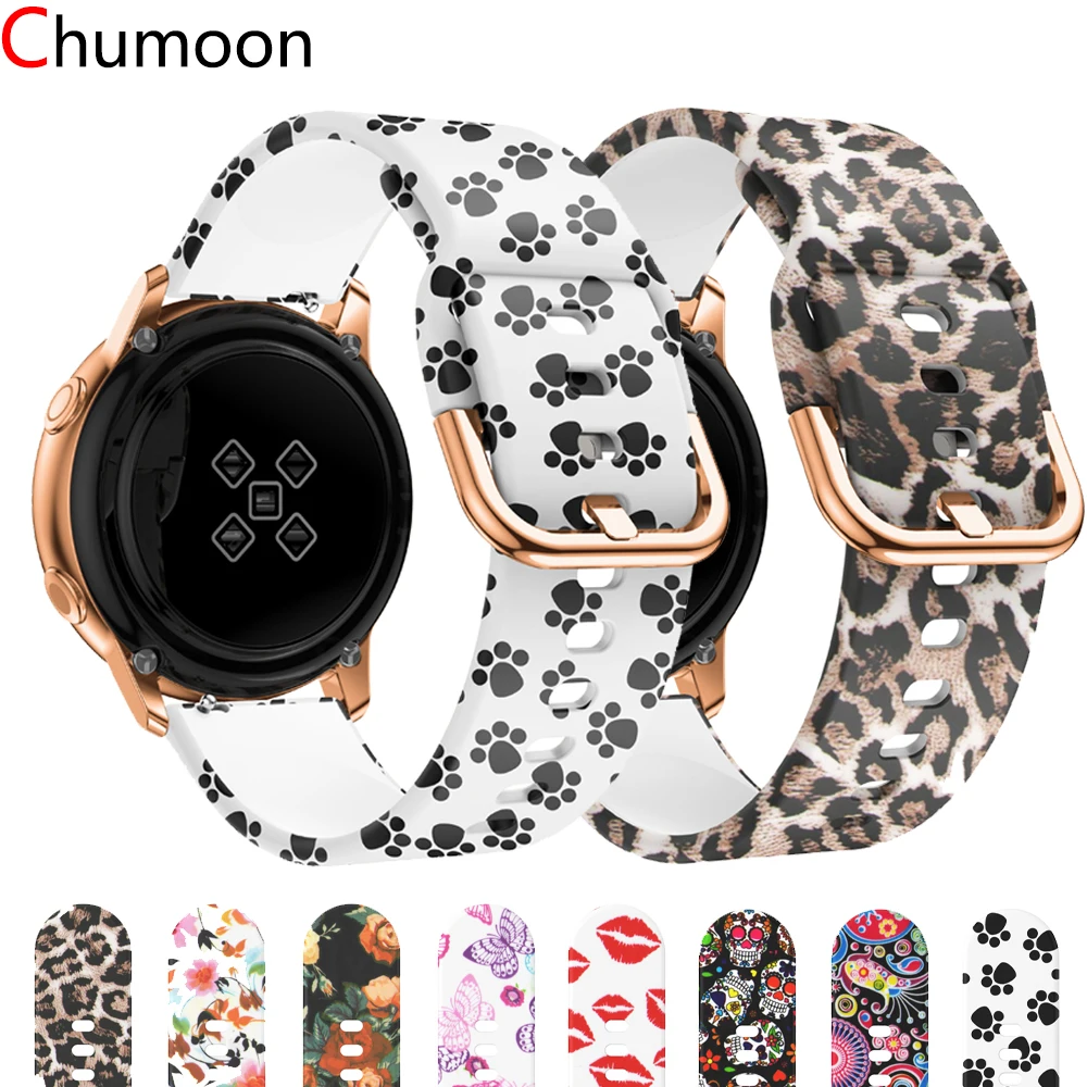 20mm watch strap for samsung galaxy active 2 40mm 44mm 3 41mm 42mm