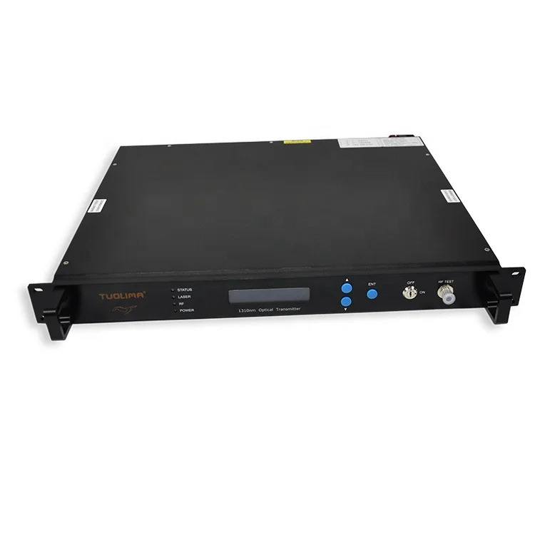 CATV Optical Transmitter 1310nm 1550nm Fiber Optic Transmitter Transmisor fm