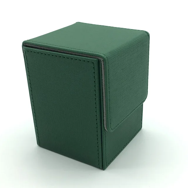 小型トップオープンmtgデッキボックスデッキケーストレーディングカードボックスポケモンカードボックス: グリーン、ブラック、レッド|ボードゲーム| -  AliExpress