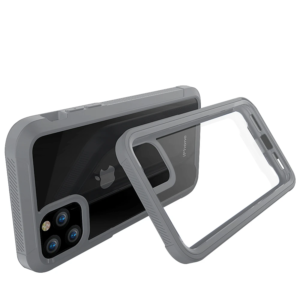 Military Shock Absorption Case For iPhone 11 12 13 Pro XS Max XR X 6 6S 7 8 Plus Transparent PC+TPU Bumper Frame Protective Case iphone 13 mini flip case