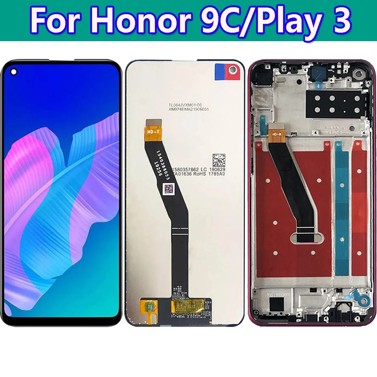 Оригинальный ЖК-дисплей для honor 9C AKA-L29 кодирующий преобразователь сенсорного