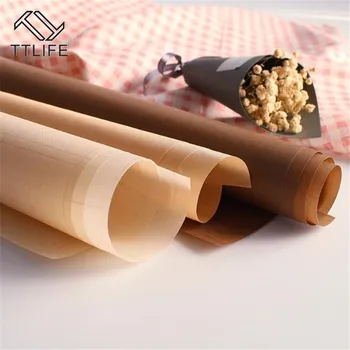 

Reusable Baking Mat Heat Press Pad Non Stick Craft Sheet Heat Resistant Easy To Clean BBQ Grill & Baking Mats Macarons
