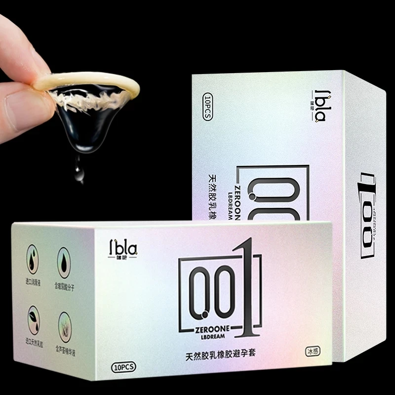 0.01 Ultrathin Condoms For Long Sex Japanese Natural latex Thin ICE Hot Invisible Condom Hyaluronic acid Penis Sleeve sex shop | Красота и