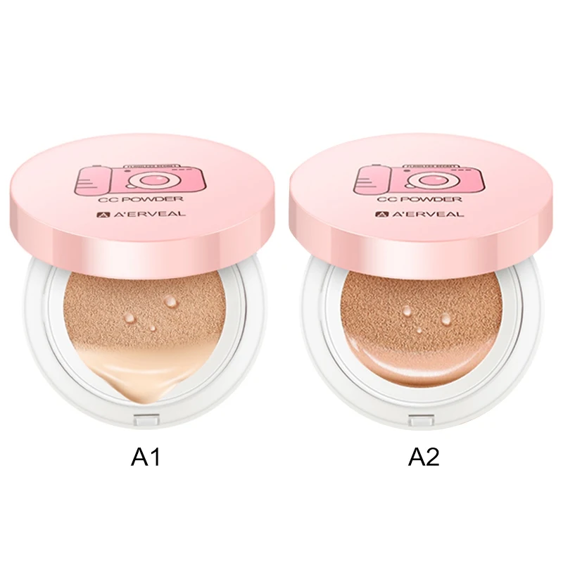 Air Cushion BB CC Cream Concealer Moisturizing Long Lasting Whitening Foundation Makeup Whitening Face Cream Cosmetics