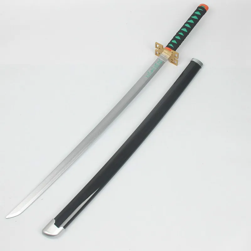 

100cm Blade Of Ghost Cos Performance Round Wooden Sheath Around Weapon Animation Collecting Hobby Gifts For Children