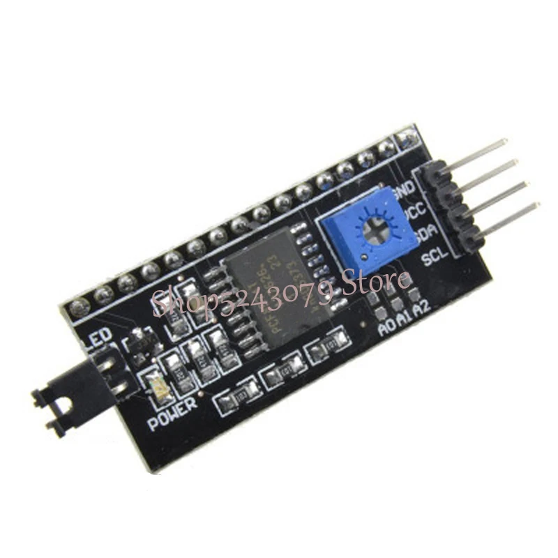 Модуль последовательной платы с портом IIC/I2C/TWI/SPI интерфейсный модуль 1602