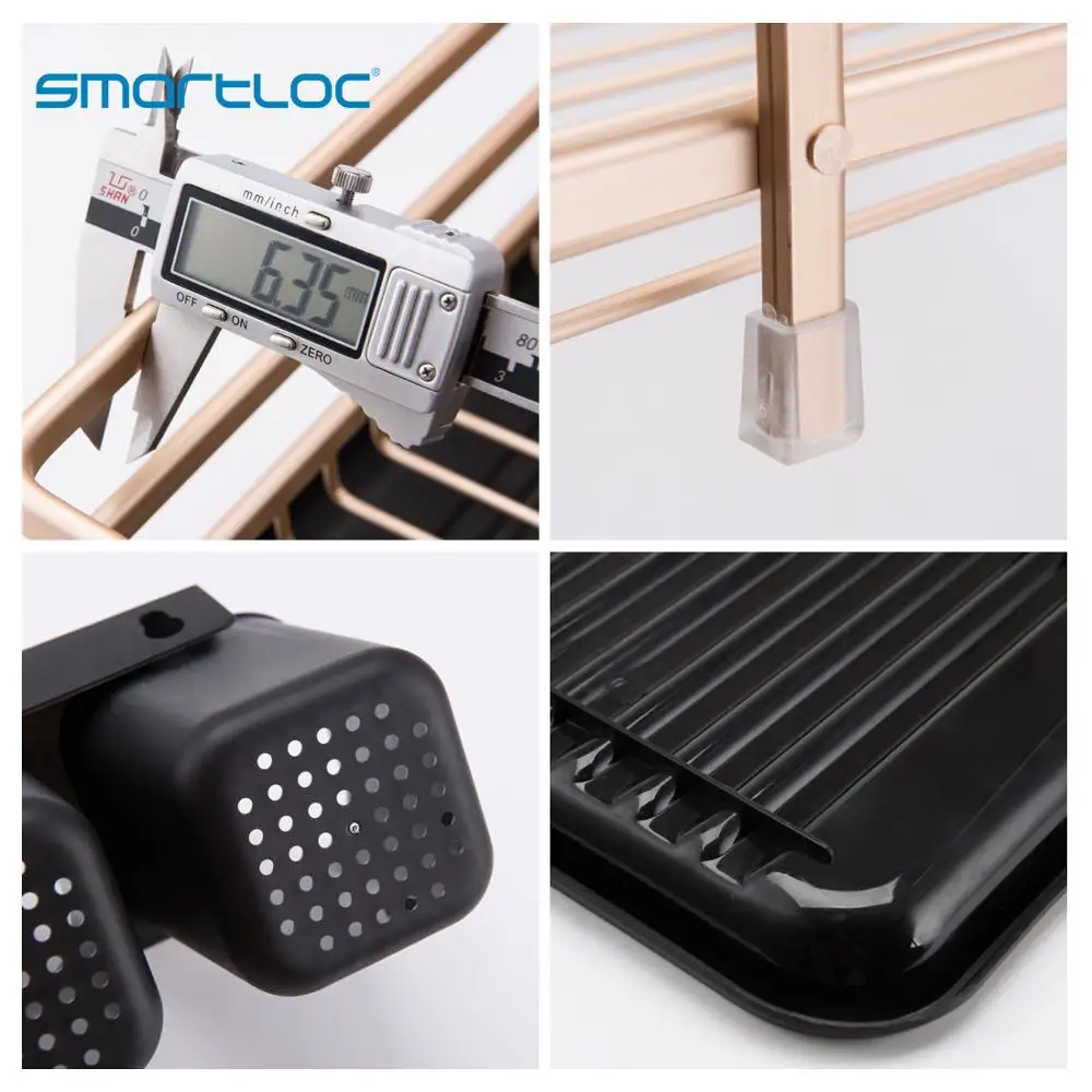 Smartloc 1 ярус держатель для сушки посуды из алюминиевого сплава|Полки и держатели| |