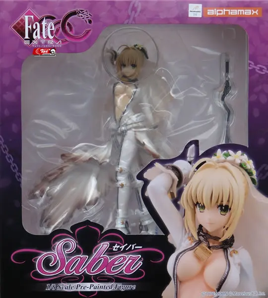 

Destiny Night Fate/Extra ccc saber Nero 4 S Wedding Dress Ceiba Garage Kit Model