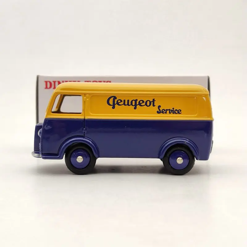 Атлас 1:43 миниатюрные игрушки Dinky 25B для P ~ fourfourgon Tole D.3.A желтый литье под давлением |