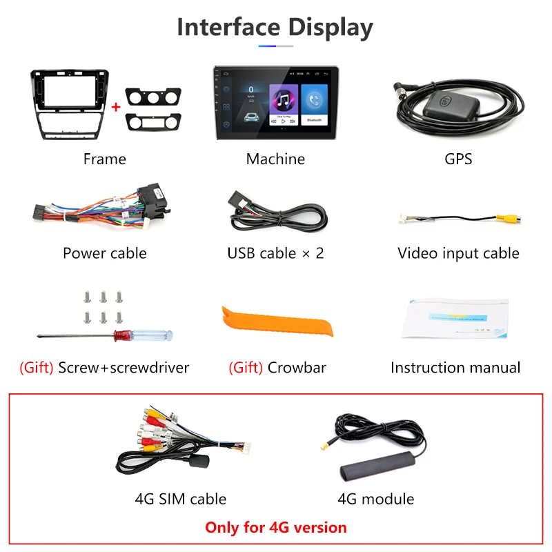 Flash Deal Jansite Android Car Radio for Skoda Octavia 2 A5 2008-2013 GPS navigation 4G Network WIFI audio player 2 din Radio Tuner 5