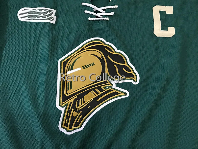 16 MAX DOMI Game London Knights COA 2013-14 Ретро-Хоккейная Футболка с вышивкой, сшитая по индивидуальному заказу с любым номером и именем