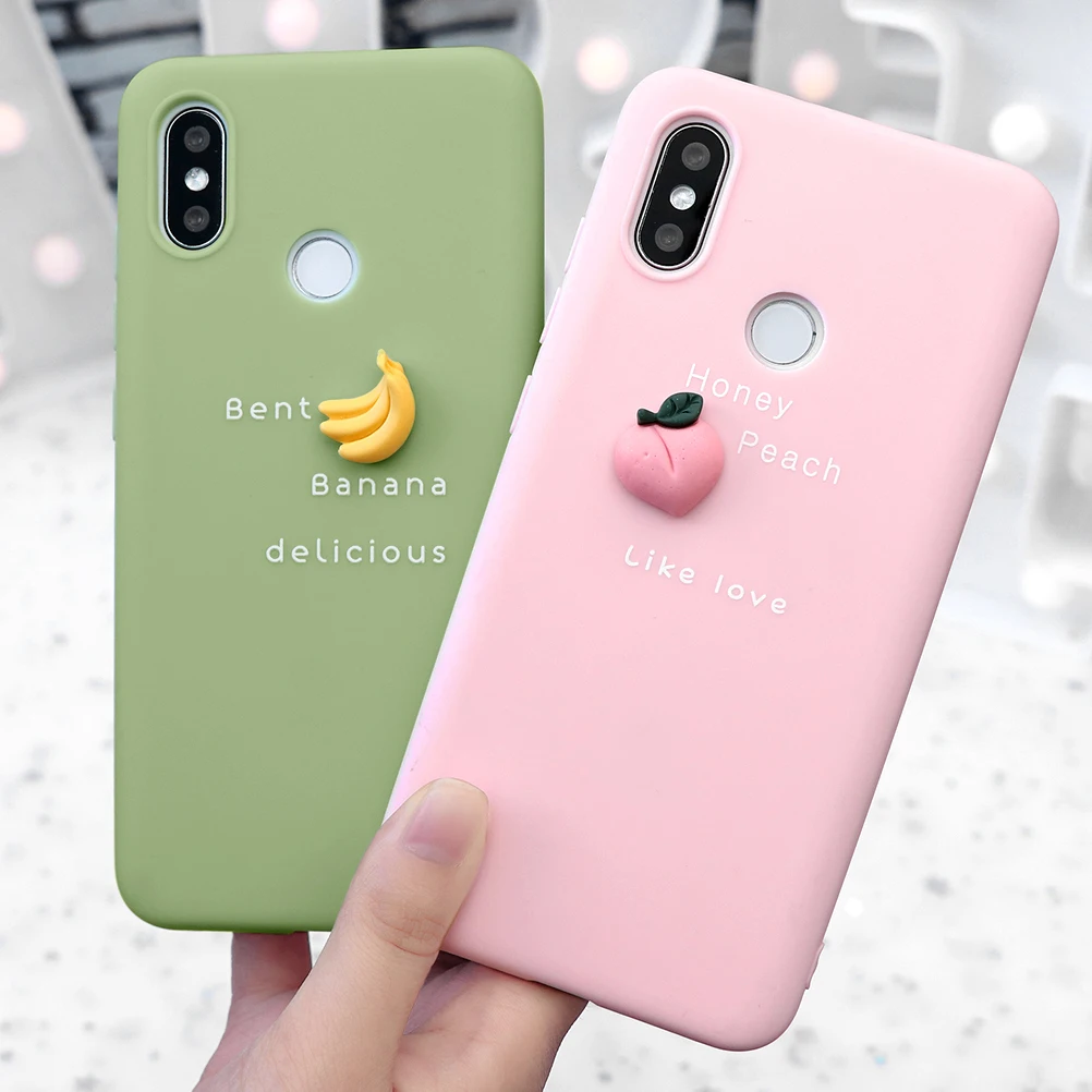 3D Матовый чехол с фруктами для Xiaomi Redmi Note 8 8T K20 S2 6 5 Pro Plus 6A 7A 5A TPU мягкий чехол для Redmi Note 7 Pro подарок