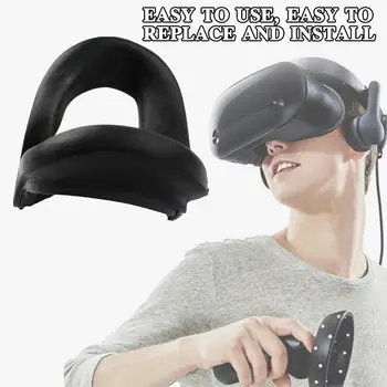 

Glasses silicone eye mask For Oculus Quest 2 Anti-sweat mask eye shading and silicone skin-friendly A9C9