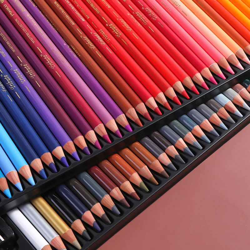 Marco Tribute 150 Colored Pencils Professional 3300 3320 Tin Box 48/72 –  AOOKMIYA