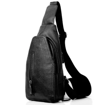 

Men's Leather Package Male Shoulder Bag Cross-Body