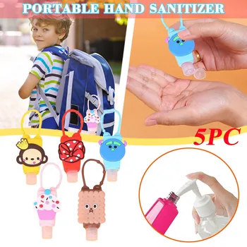 

5pc Wristband Hand Dispenser Hand Sanitizer Dispensing Silica Gel Wearable Dispenser Pumps Disinfecta Wristbands Band Wrist#YL5