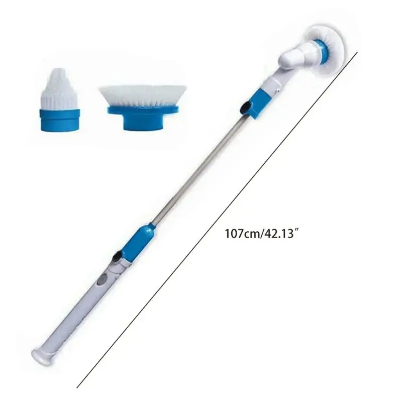  Adjustable Turbo Scrub Charging Waterproof Electric Cleaning Brush Wireless Clear up Bathroom Kitch