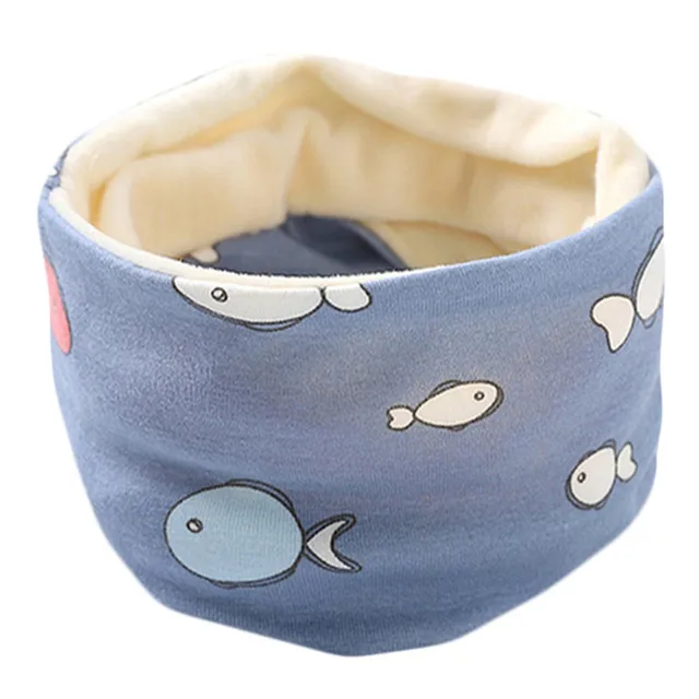 New Autumn Winter Children's Cotton Scarf Cartoon Kids Mufflers Outdoor Windproof Baby Warm Scarf Boys Collar Girls Neckerchief plush 34