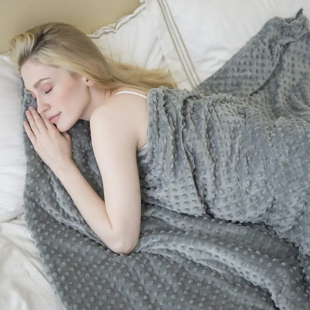 Тяжелое одеяло хлопок пузырьковый бархат Гравитация декоративное полотенце покрытие декомпрессионное давление для сна для детей, малышей