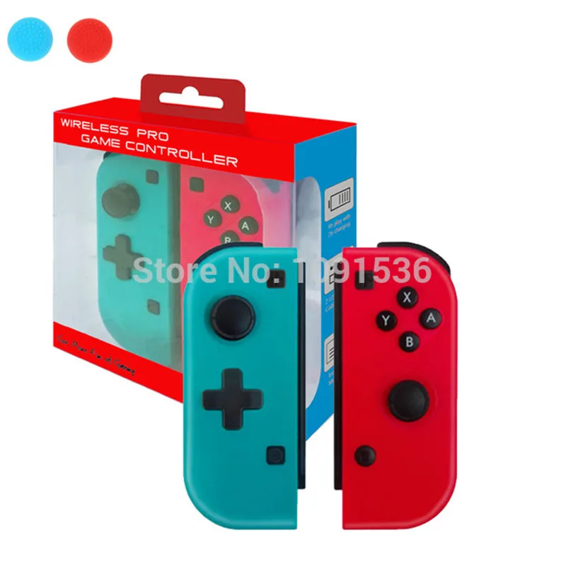 Беспроводной игровой Bluetooth контроллер для консоли Nintendo Switch joycon геймпад джойстик