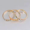 Color Culture Dubai Jewelry 0.6mm Slim  Delicate  Steel Bangles for Women Leopard Pattern Design 5